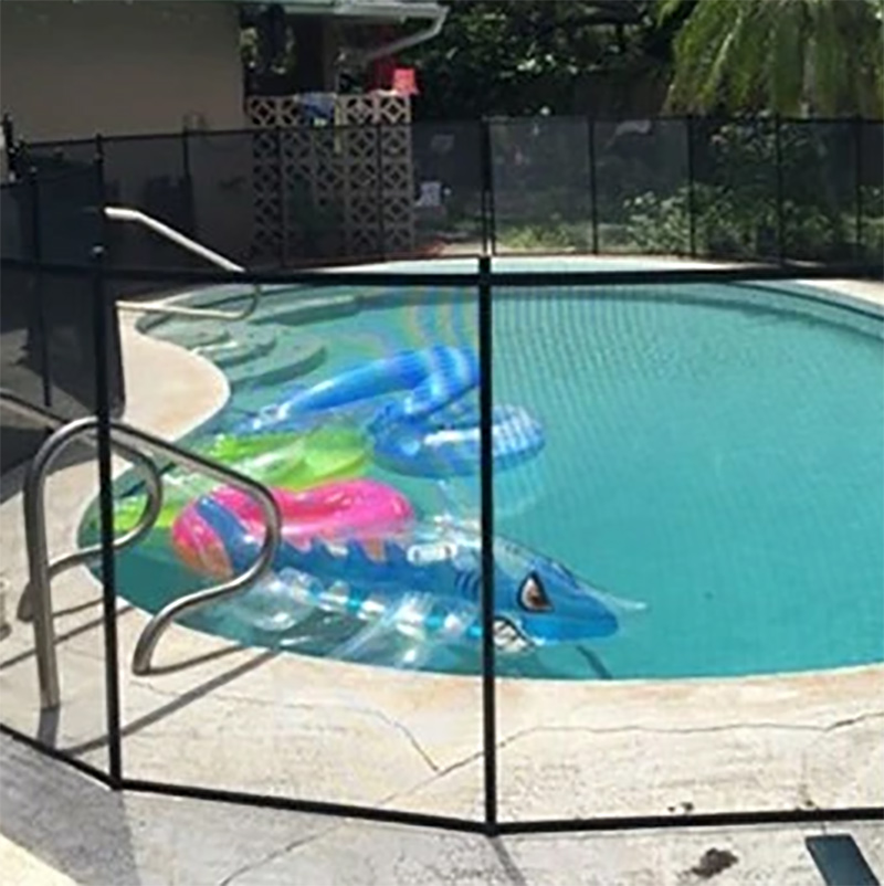 PVC Mesh Pool Security Barrier ผ้า